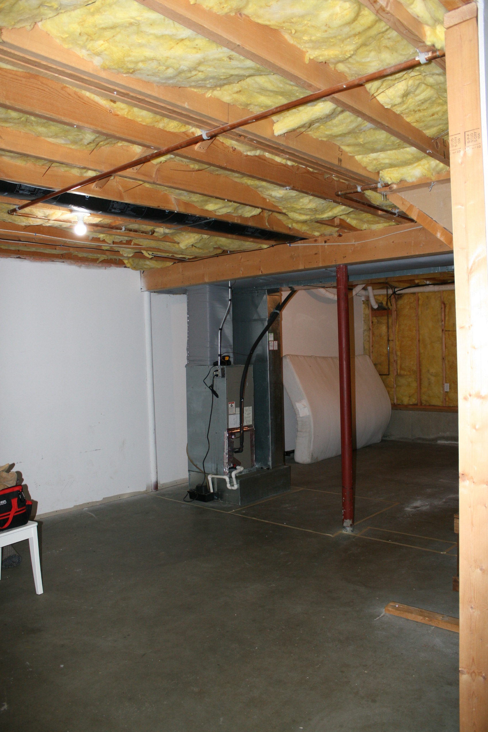 Finishing the Basement: Before Pictures and Plans